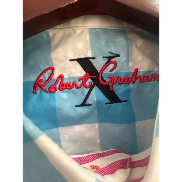 Roberto Graham Sz M in mint condition fun fresh colors Easter - Picture 5 of 8